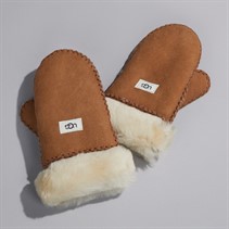 UGG® Kids Sheepskin Mittens Chestnut