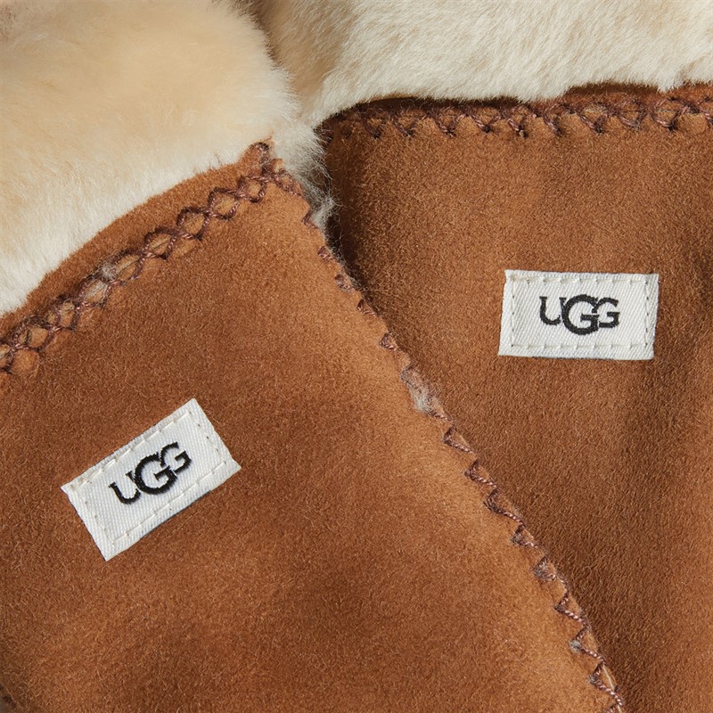 UGG® Kids Sheepskin Mittens Chestnut