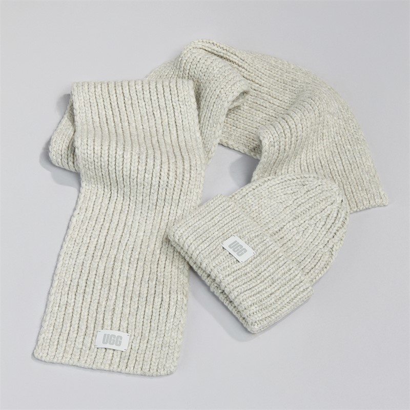 UGG® Kids Knit Set Light Grey