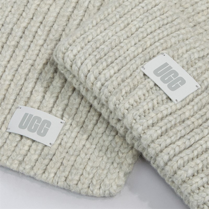 UGG® Kids Knit Set Light Grey