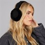 UGG® Womens Sheepskin Earmuffs Black