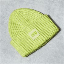 UGG® Womens Chunky Rib Beanie Tennis Green
