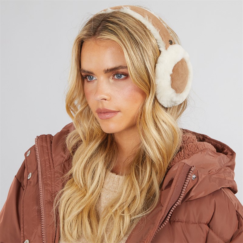 UGG® Womens Sheepskin Earmuffs Chestnut