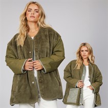 UGG® Womens Amilea Quilted Jacket Burnt Olive