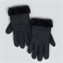 UGG® Womens Shearling Gloves Black