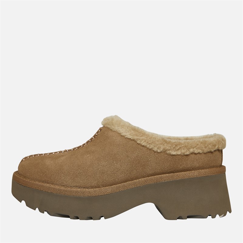 UGG® Womens New Heights Cozy Clogs Hickory