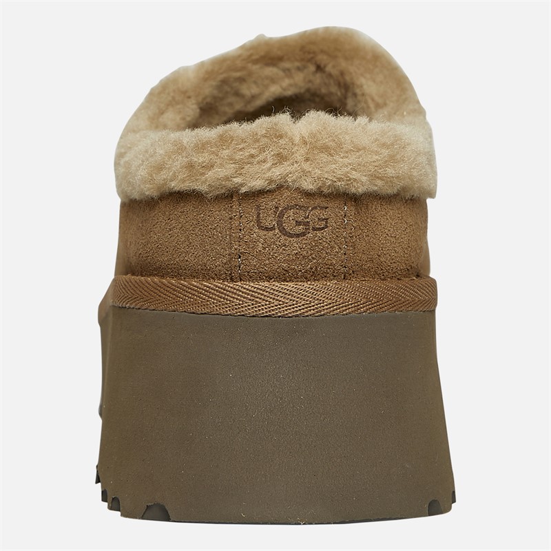 UGG® Womens New Heights Cozy Clogs Hickory