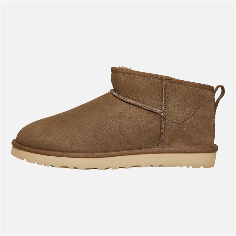 UGG® Mens Classic Ultra Mini Slippers Hickory