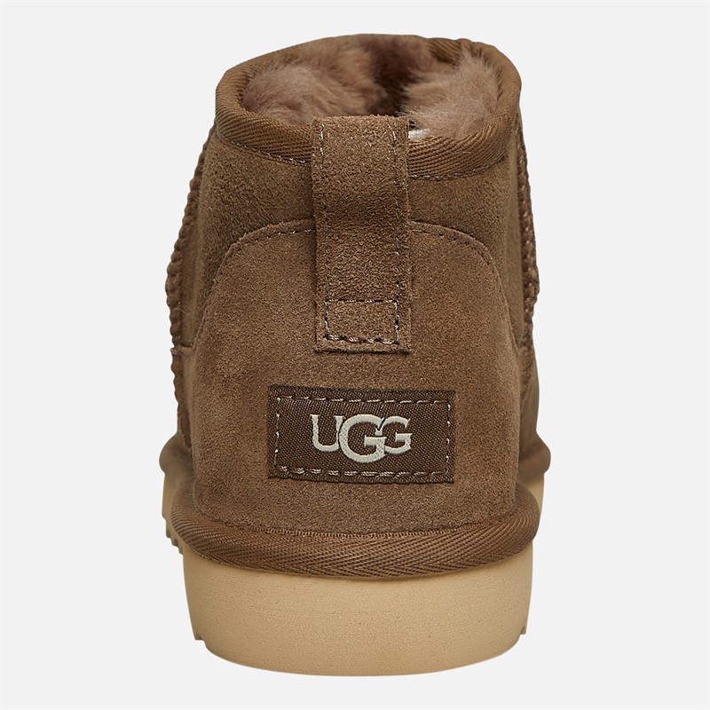UGG® Mens Classic Ultra Mini Slippers Hickory