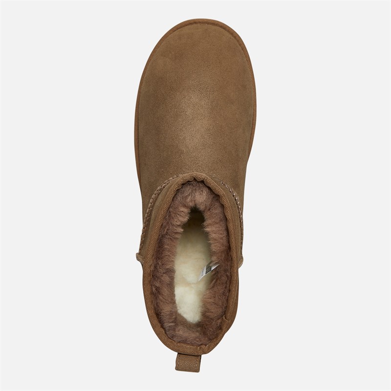 UGG® Mens Classic Ultra Mini Slippers Hickory
