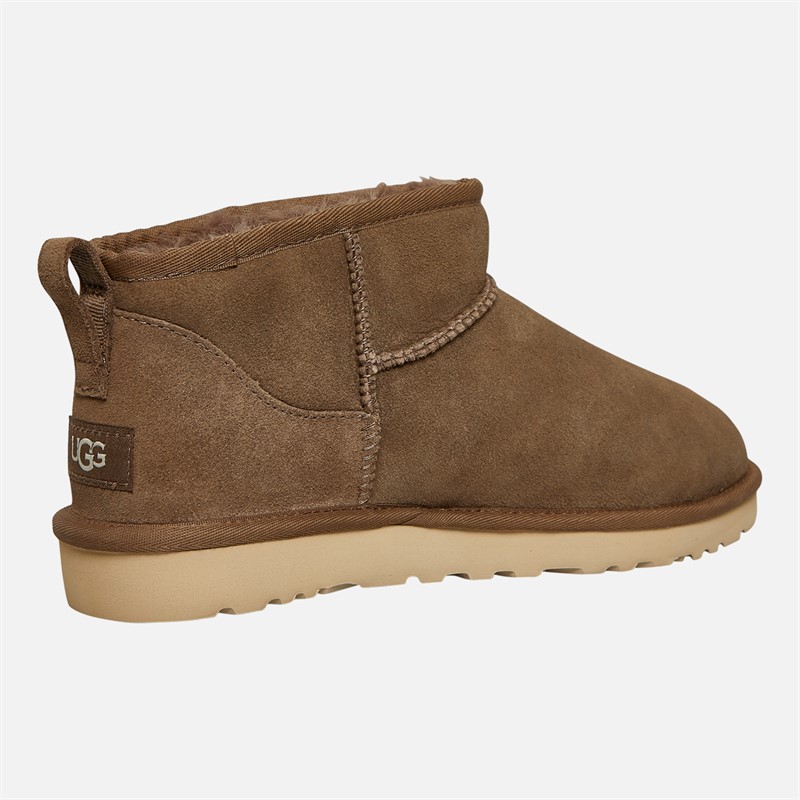 UGG® Mens Classic Ultra Mini Slippers Hickory
