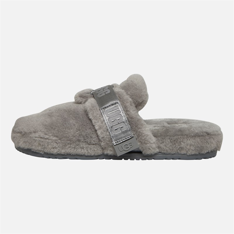 UGG Mens Fluff It Slippers Metal Fluff - Size 10