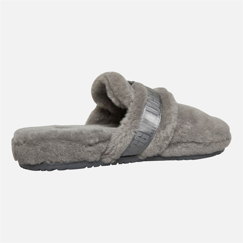 UGG® Mens Fluff It Slippers Metal Fluff