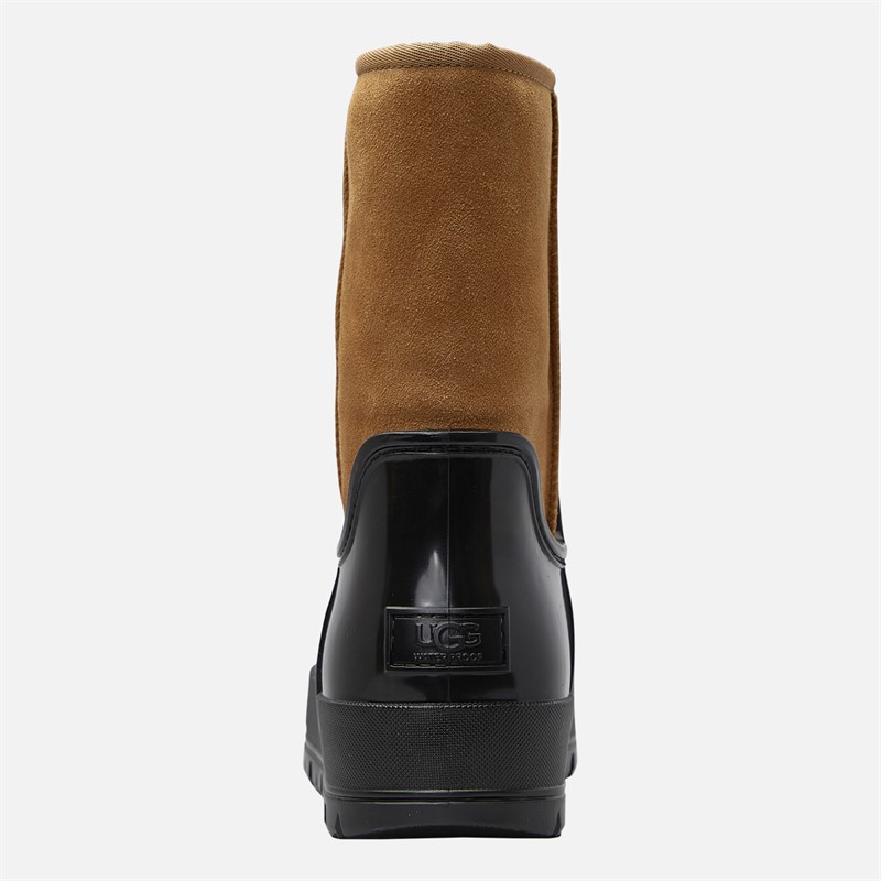 UGG® Womens Raincloud Lace Wellies Chestnut