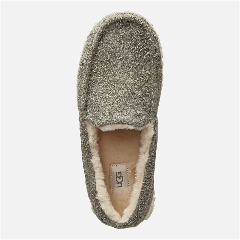 UGG® Mens Ascot Wrap Tech Slippers Moss Green Buffed