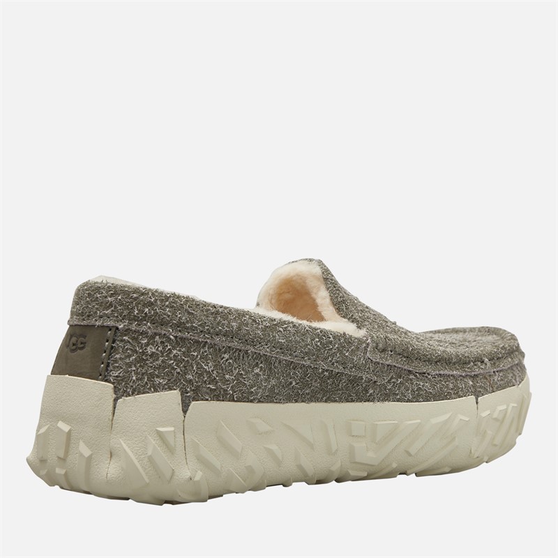UGG® Mens Ascot Wrap Tech Slippers Moss Green Buffed