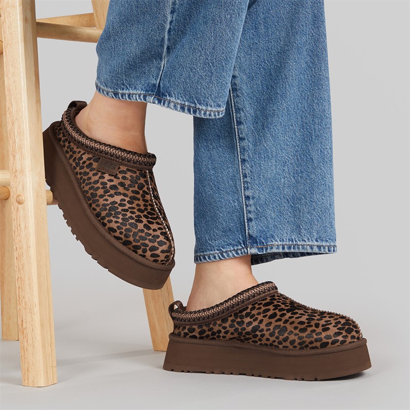 UGG® Womens Tazz Slippers Caspian Burnt Cedar
