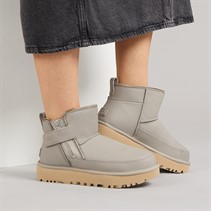 UGG® Womens Classic Mini Moto Boots Pumice