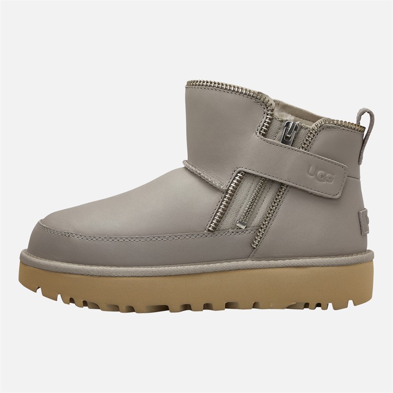 UGG® Womens Classic Mini Moto Boots Pumice