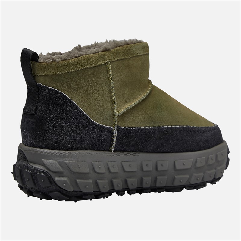 UGG® Mens Venture Daze Ultra Mini Boots Burnt Olive/Charcoal
