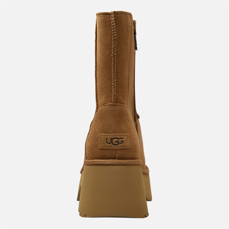 UGG® Womens Classic Twin Seam New Heights Boots Chestnut