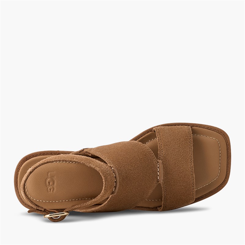 UGG® Womens Ugg Delray Sandals Chestnut