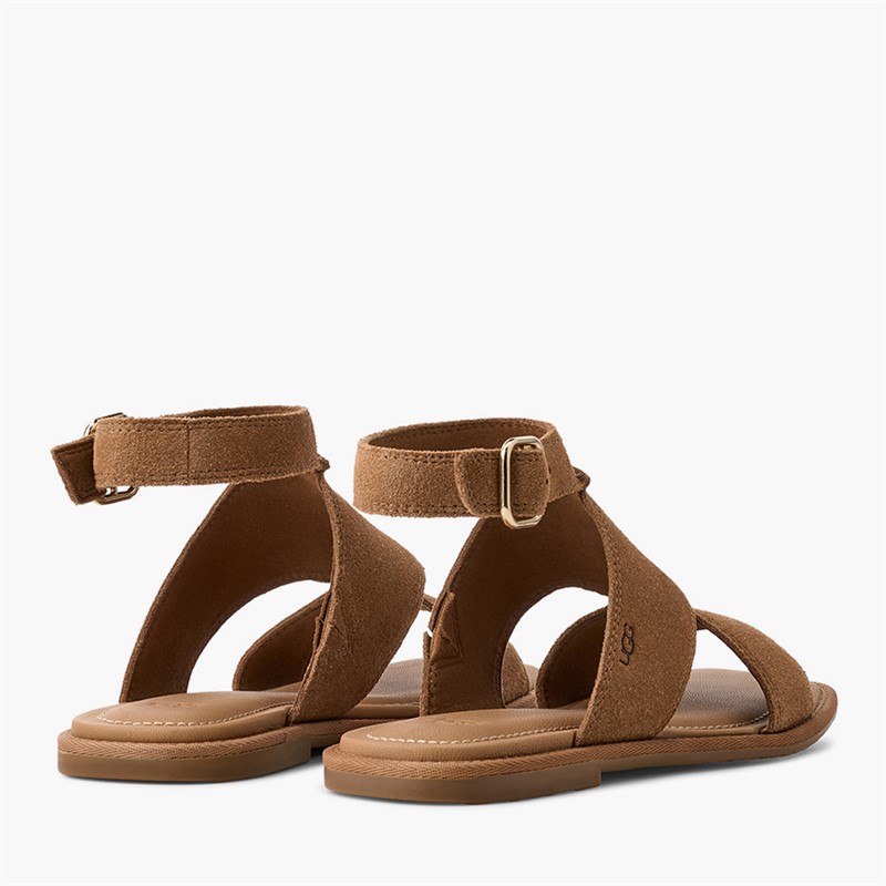 UGG® Womens Ugg Delray Sandals Chestnut