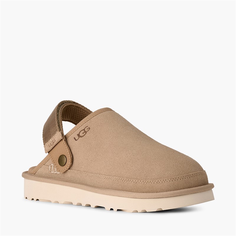UGG® Mens Goldencoast Clog II Mules Sand