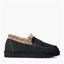 UGG® Womens Ellis Loafer Slippers Black
