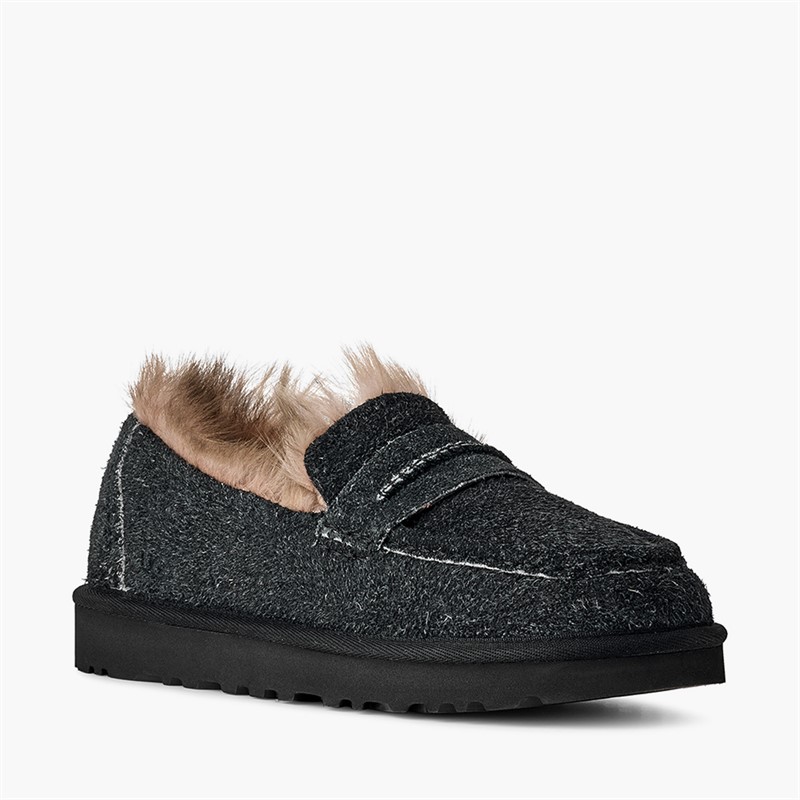 UGG® Womens Ellis Loafer Slippers Black