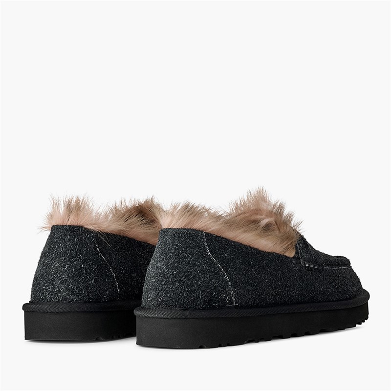 UGG® Womens Ellis Loafer Slippers Black