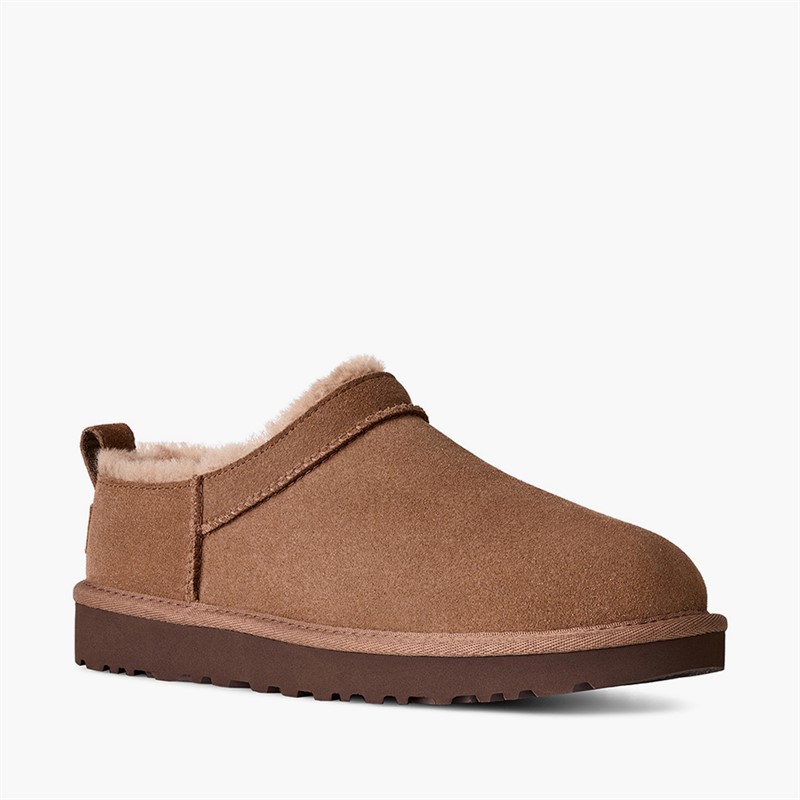 UGG® Womens Classic Micro Slippers Rocky Oak