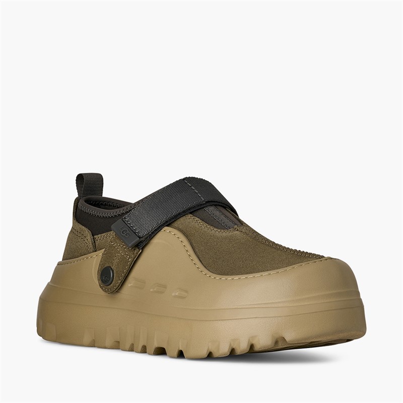 UGG® Mens Nebs Peakmod Lowcut Shoes Dark Olive Moss