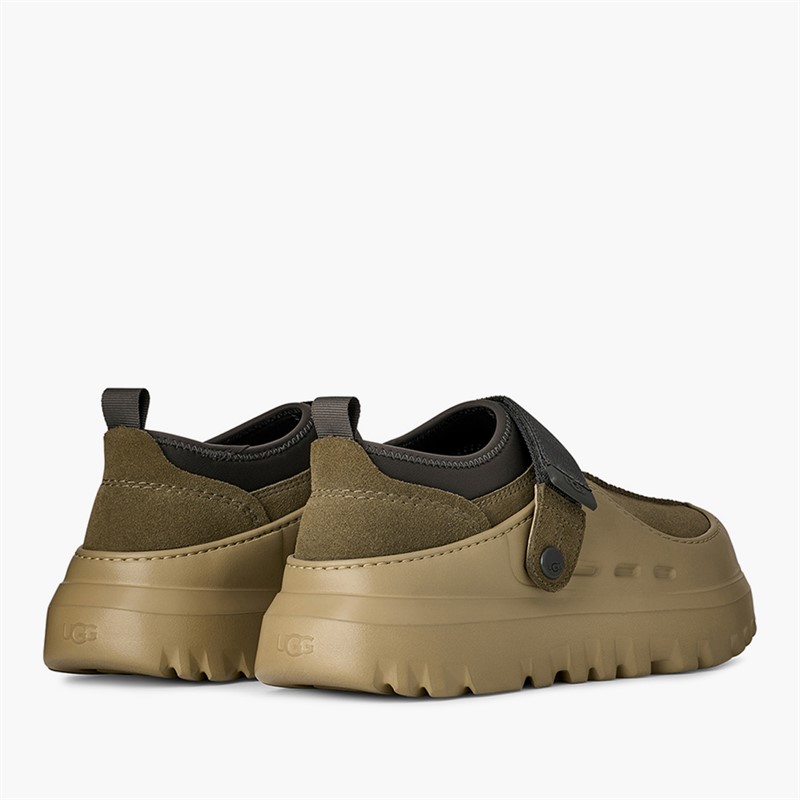 UGG® Mens Nebs Peakmod Lowcut Shoes Dark Olive Moss