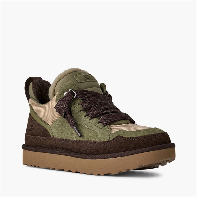 UGG® Mens Lowmel Trainers Burnt Olive/Mustard Seed