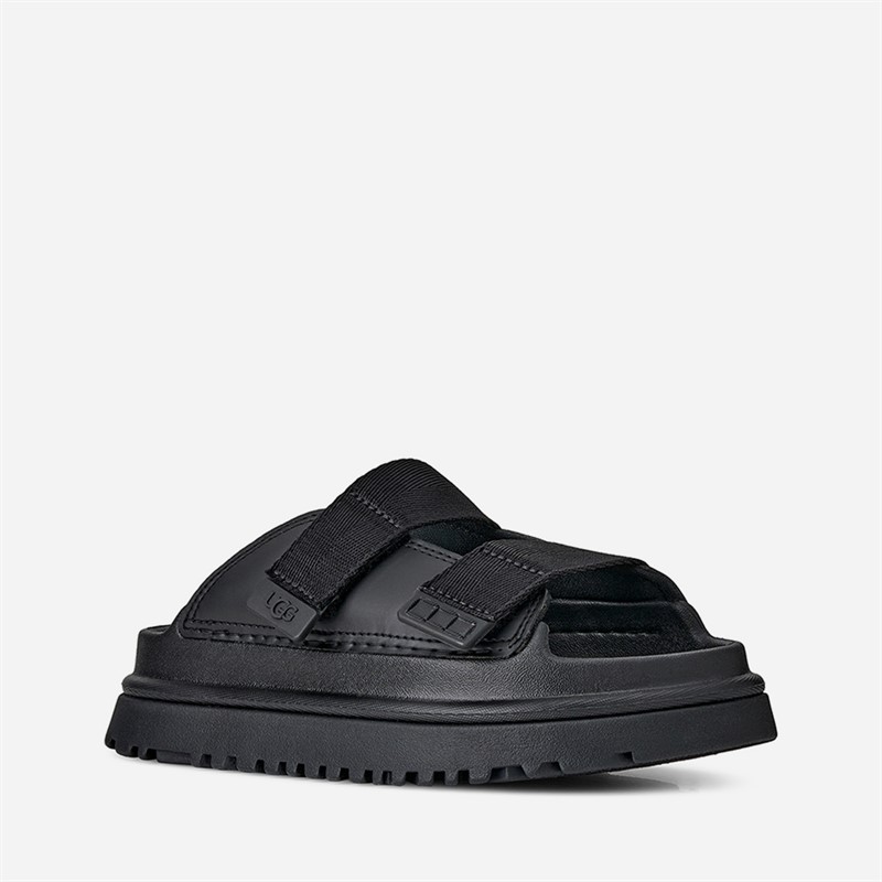 UGG® Junior Goldenglow Slides Black
