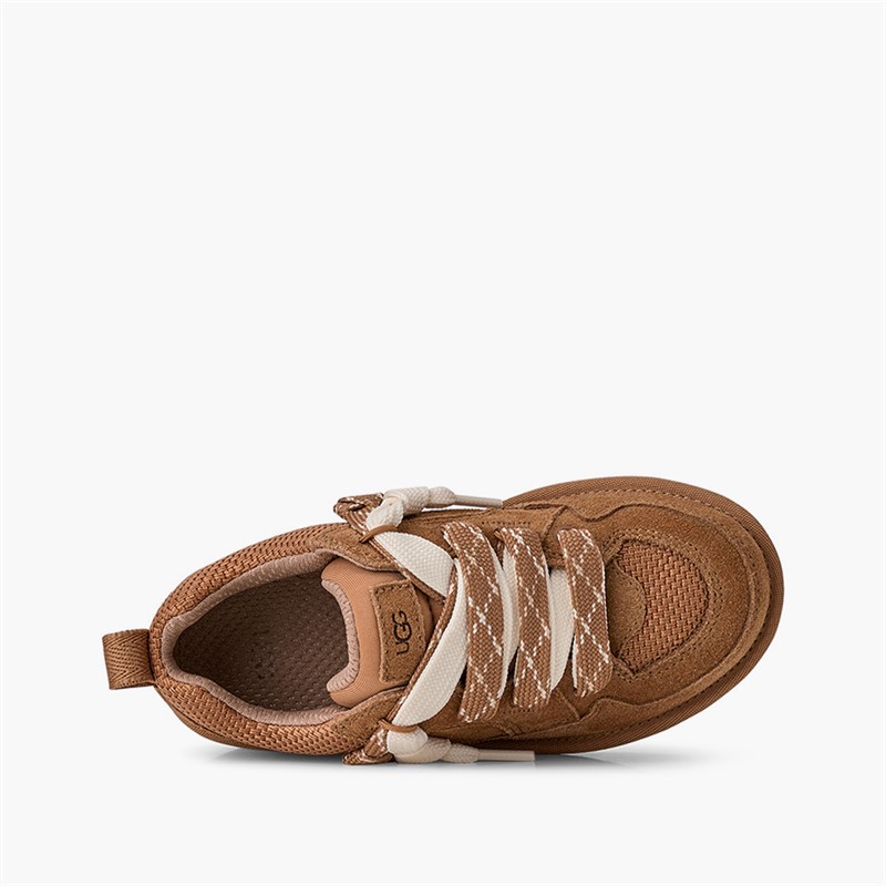 UGG® Kids Lo Lowmel Trainers Chestnut