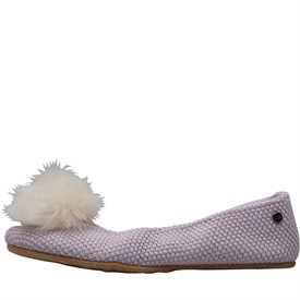 Ugg Dames Andi Pantoffels Lila ugg kopen in de aanbieding