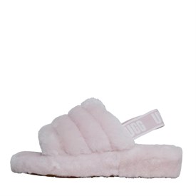 ugg pale pink fluff yeah slide slippers