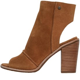 Ugg Dames Valencia Peep Toe Laarzen Tan ugg kopen in de aanbieding