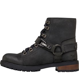 Ugg Dames Fritzi Up Laarzen Antraciet ugg kopen in de aanbieding