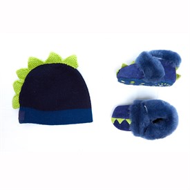 Ugg Baby Jongens Dydo Muts Laarsjes Marineblauw ugg kopen in de aanbieding