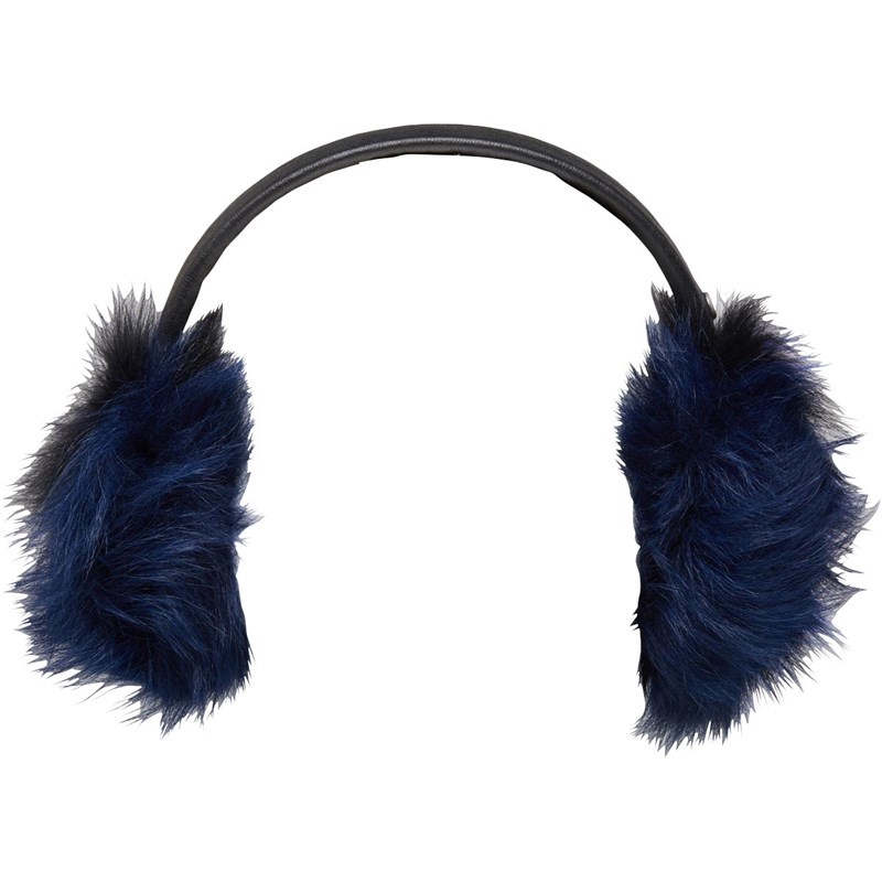 Buy UGG Womens Multi Fur Leather Earmuffs Electric Blue Multi