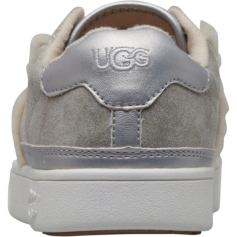 ugg tye trainers silver