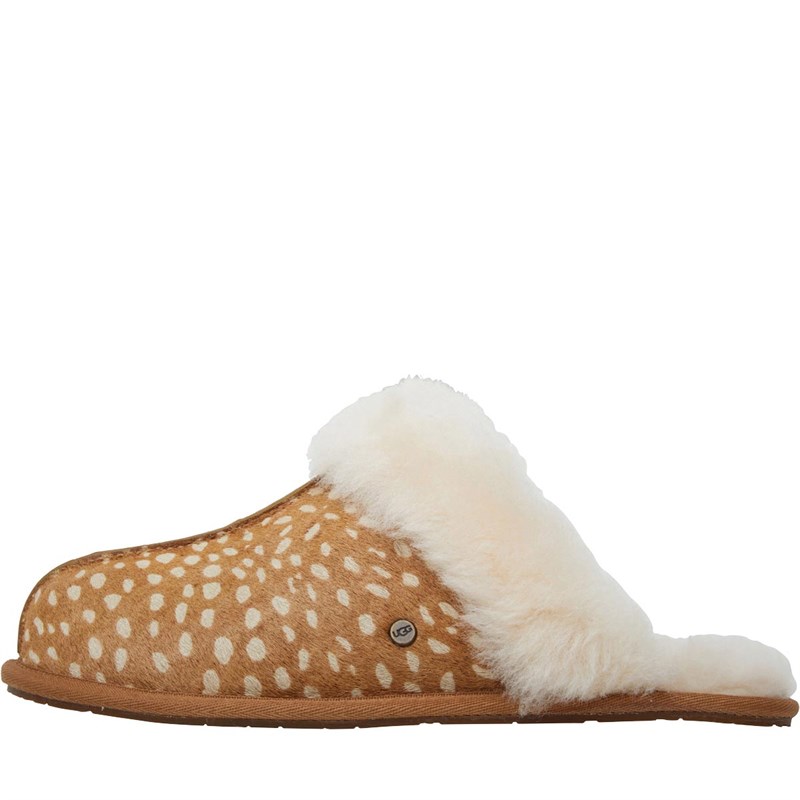 scuffette chestnut slippers