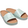 UGG Sandales Jane Patent Sliders Femme Turquoise