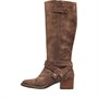 UGG Damen Bandara Tall Hohe Stiefel Mittelbraun