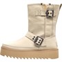 UGG Dames Classic Rebel Biker Short Biker Laarzen Crème