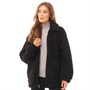 UGG Damskie Jackeline Teddy Bear Kurtka Czarny