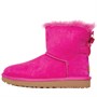 UGG Damen Mini Bailey Bow II Fuchsia Stiefel Rosa